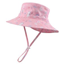 Summer Baby Sun Hat for Boys Girls UPF 50 Wide Brim Toddle Bucket Hat Adjust...