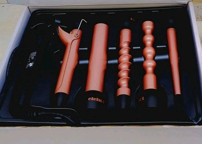 ELEHOT-Store 6-in-1 Profi Lockenstab Set mit schneller Erwärmung bis 180/210°C