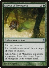 Aspect of Mongoose [Time Spiral] Lightly Played Foil