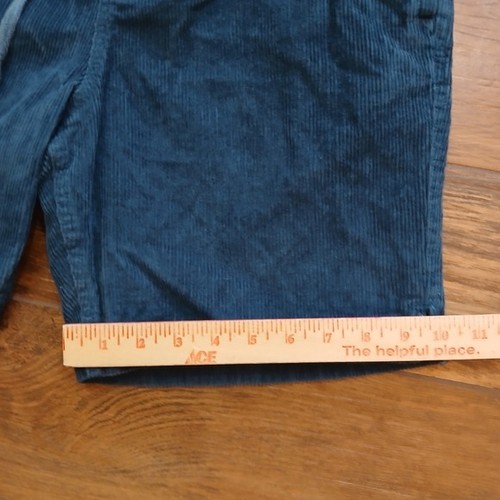 Hang Ten Shorts Mens Large Blue Corduroy Elastic Waist Drawstring Cotton Stretch - Picture 5 of 10