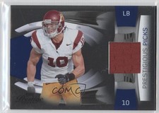 2009 Playoff Prestige Prestigious Picks Blue Materials /250 Brian Cushing #8 u0h