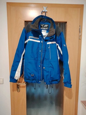 Phoenix Herren Outdoor Ski Snowboard Jacke in Blau Weiß Gr. M Vintage