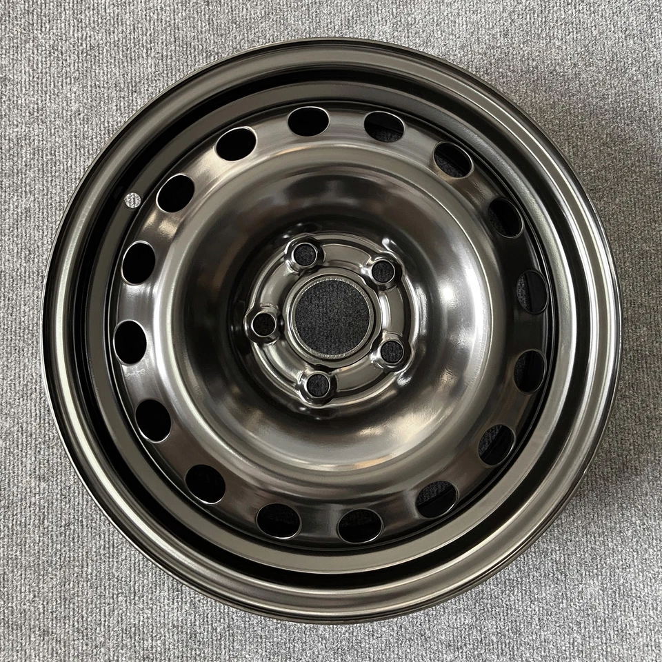 Milesub New Wheel For 2016-2019 Chevrolet Cruze 15" Black Steel Rim Replacement Foto 3 de 4