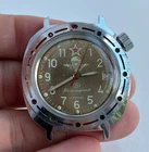 Watch Vostok Komandirskie Wostok Wristwatch USSR SSSR SU Soviet Vintage Rare
