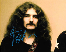 * GEEZER BUTLER * signed 8x10 photo * BLACK SABBATH * COA *