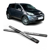 Stahl Seitenschweller Schwellerrohre FüR Toyota Urban Cruiser 2008-2016 Schwarz