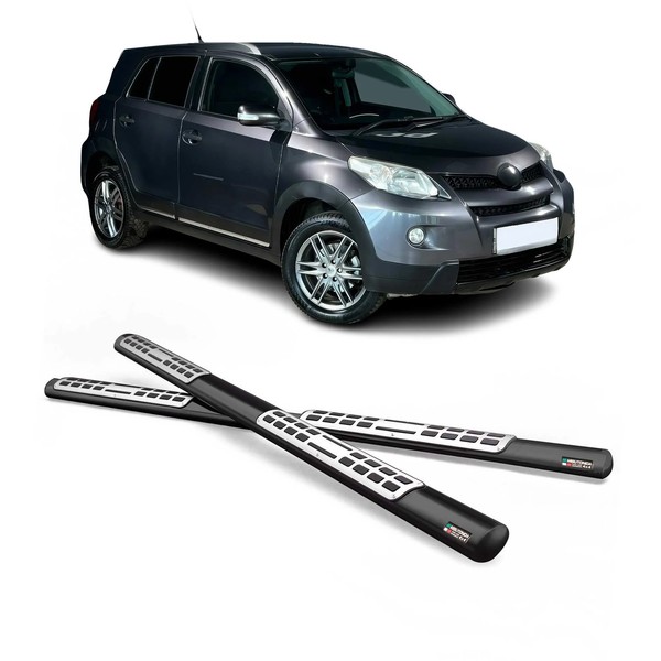 Stahl Seitenschweller Schwellerrohre FüR Toyota Urban Cruiser 2008-2016 Schwarz-image