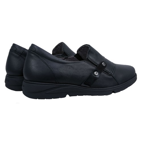Fluchos Styll: Zapatos Para Mujer Confort Negro Piel F1567 - Imagen 4 de 6