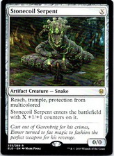 Stonecoil Serpent R Throne of Eldraine 235 LP LP-LP