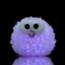 Plush Night Light Cute Table Lamp Cozy Dimmable Nightlight Rechargeable Bedsi...