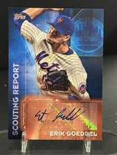 2016 Topps - Scouting Report Autographs Series 2 #SRA-EG Erik Goeddel (AU)