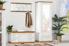 Garderobe Hakenleiste Wandgarderobe Pinie Massivholz Landhausstil Mexico Möbel