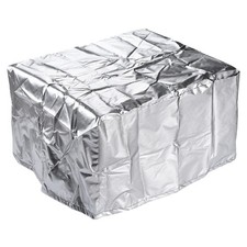 Universal Printer Dust Cover 19.7x17.7x11.8 Inch Oxford Fabric Antistatic Silver