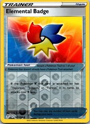 Elemental Badge 147/203 Evolving Skies Reverse Holo