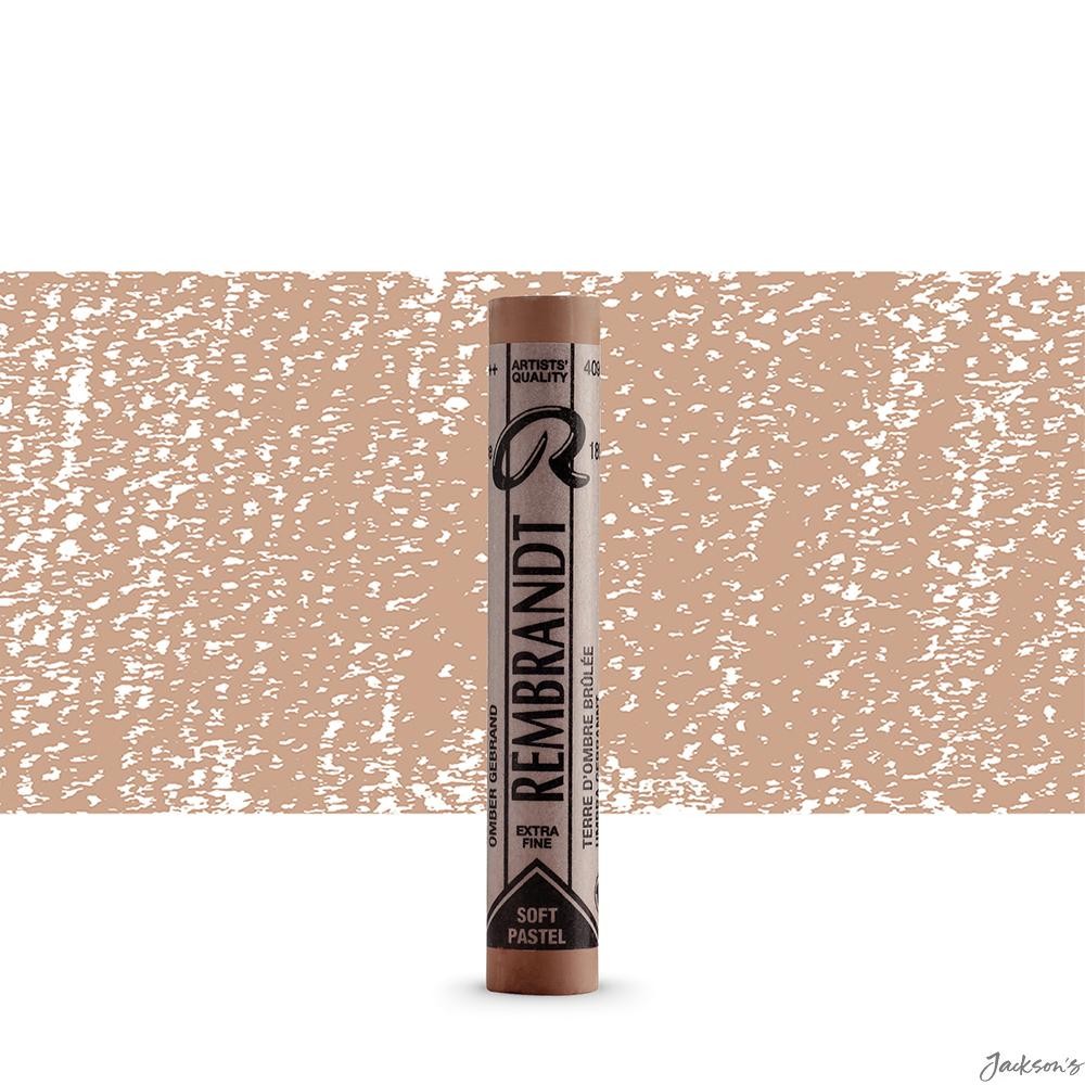 Royal Talens Rembrandt Soft Pastel Stick Burnt Umber TR409.9 Drawing