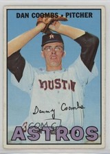 1967 Topps Danny Coombs Dan Coombs #464 2v5