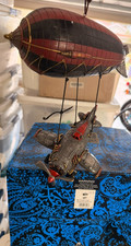 Steampunk Airship W/Propeller Airplane Gondola