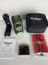 Huepar Self Leveling Rotary Red Beam Cross Line Laser Level Spread 150° 98ft