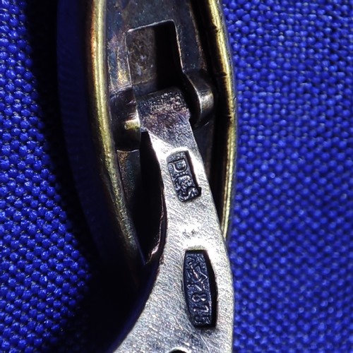π Gemelli vintage in argento sovietico | grande cristallo di roccia | 875 sterline | URSS vecchi - Foto 4 di 24