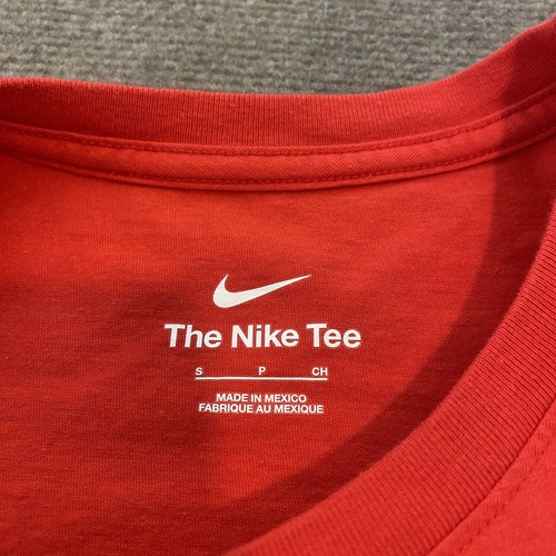 Nike USA Herren T-Shirt Größe Small Nationalmannschaft Wappen Rot Kurzarm - Bild 3 von 7
