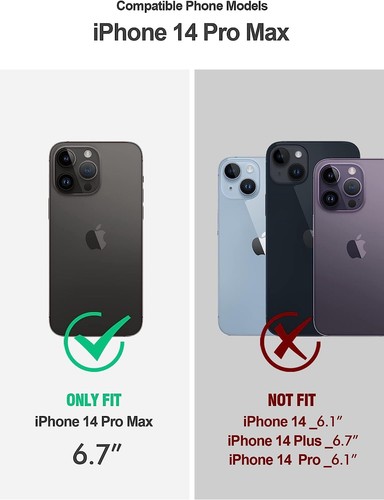 Funda para iPhone 14 Pro Max | Poética Ligera Delgada Cubierta Antigolpes Como Nueva - Imagen 2 de 6