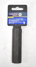 Napa Carlyle Tools 6 Point Deep Impact Socket 1/2" x 1/2" Drive 61-6916 Black