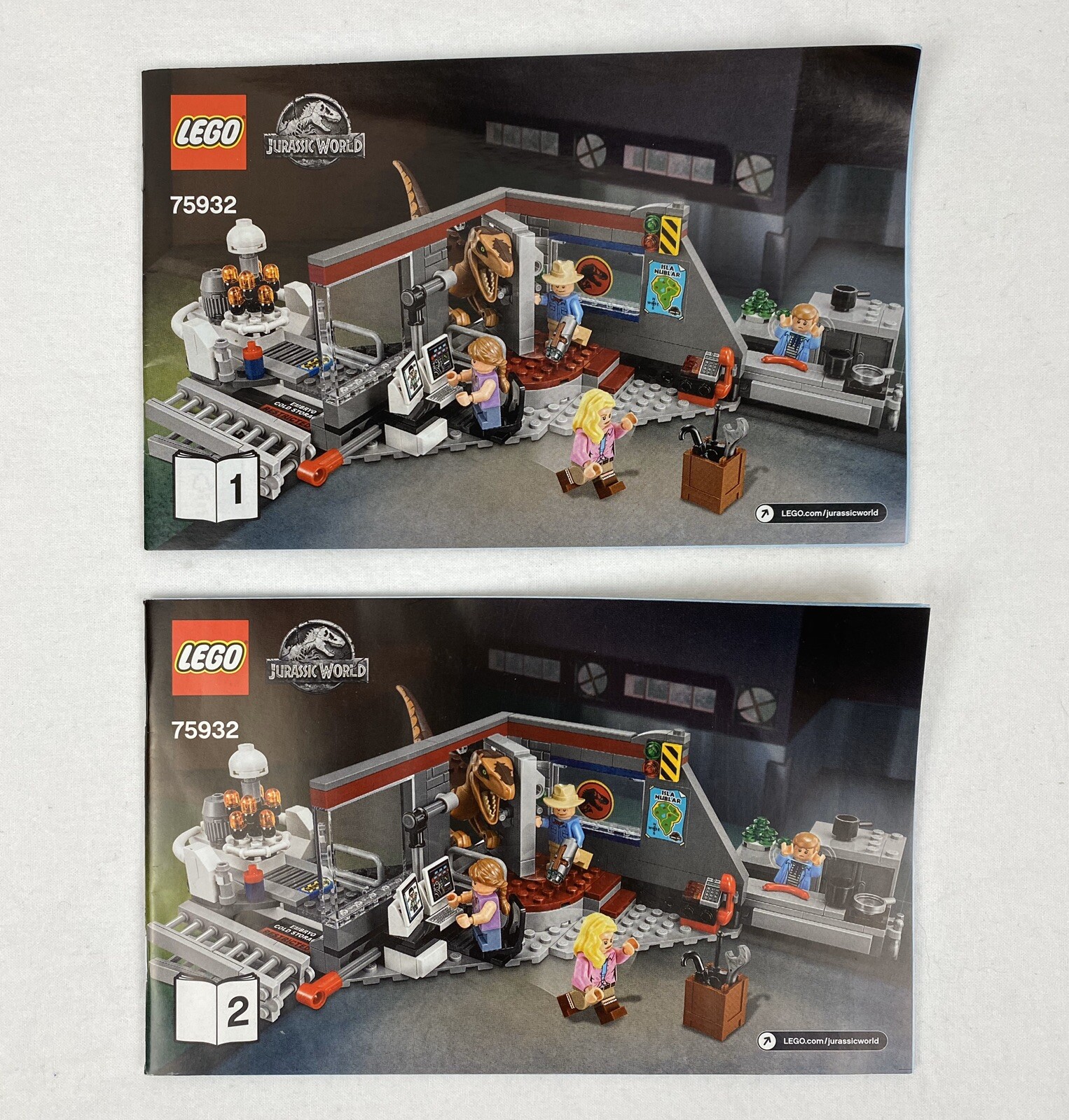 jurassic park lego instructions