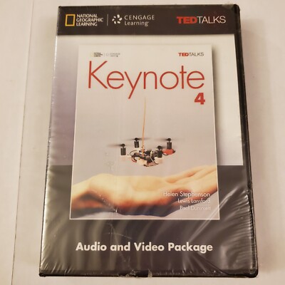 Keynote 4: Audio and Video Package, Ted Talks. BRAND NEW, FACTORY SEALED.