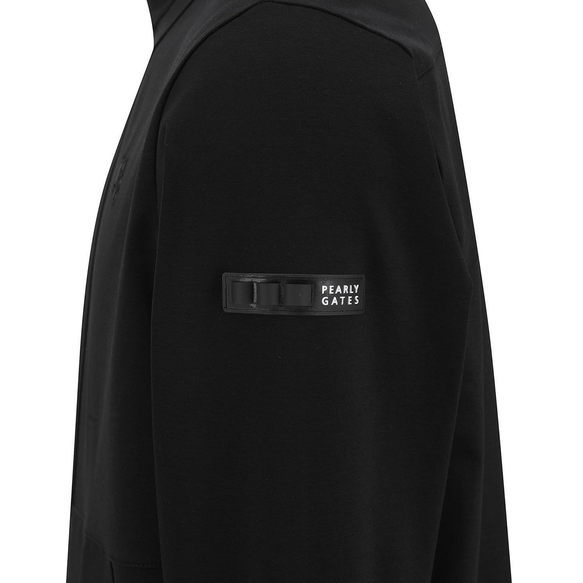 PEARLY GATES - mocos Genuine PEARLY GATES GOLF Mens Woven Pocket Mock Neck Zip-Up