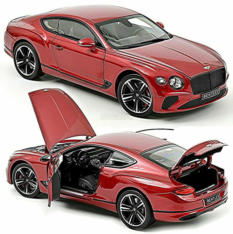 Bentley Continental GT 2018 Candy Red 1/18 - 182788 NOREV