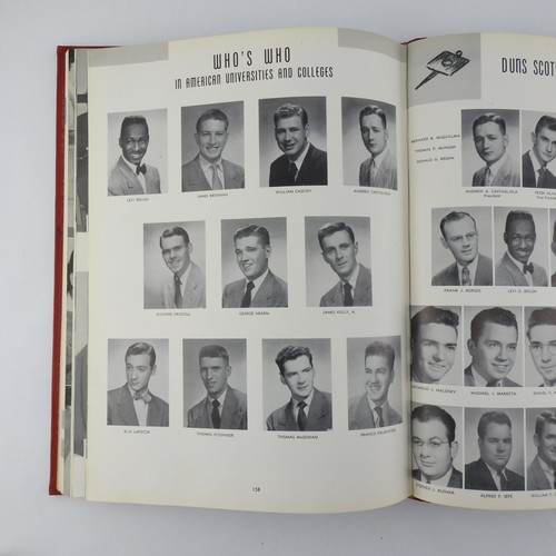 1950 Brooklyn NY Yearbook Saint Francis Franciscan Wonderful Photos - Imagen 6 de 8