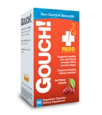 Redd Remedies Gouch Dietary Supplement 60 Capsules - Uric Acid - Kidney Support
