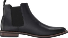 amazon Essentials Men's Quinton Black Chelsea Boots Casual Dress Mens Size 8.5