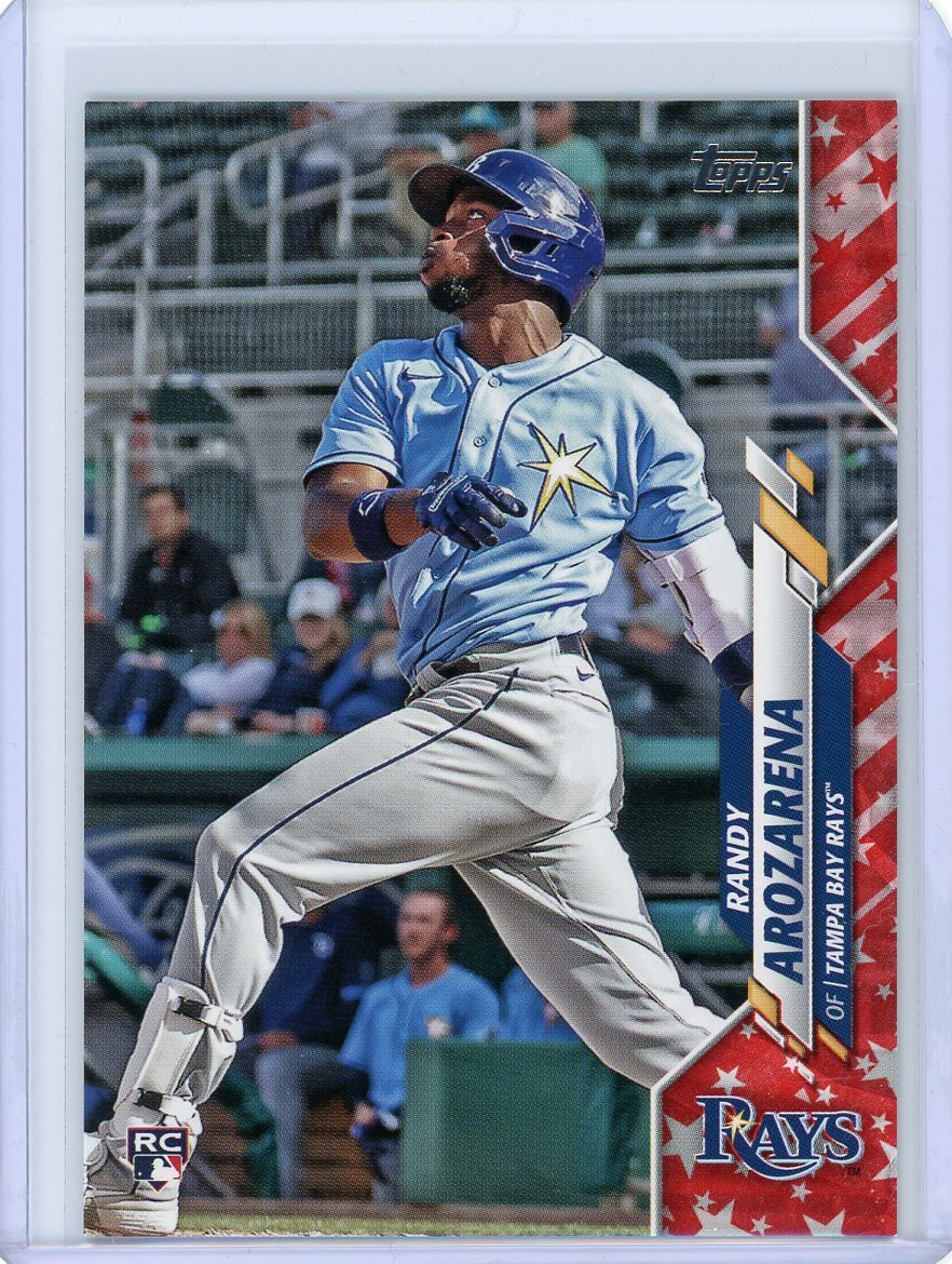 2020 Topps Update Independence Day Rookie #U-208 Randy Arozarena #35/76