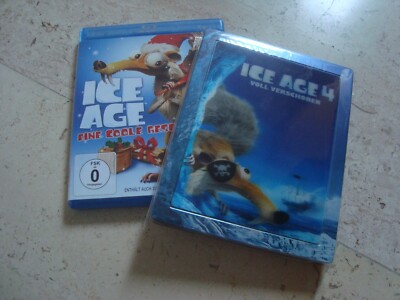 ICE AGE 4 CONTINENTAL DRIFT 3D Blu-Ray LENTICULAR SteelBook +