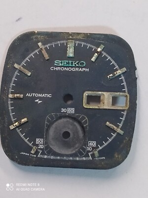 SEIKO MONACO 7016 Chronograph Parts Dial Original uesd
