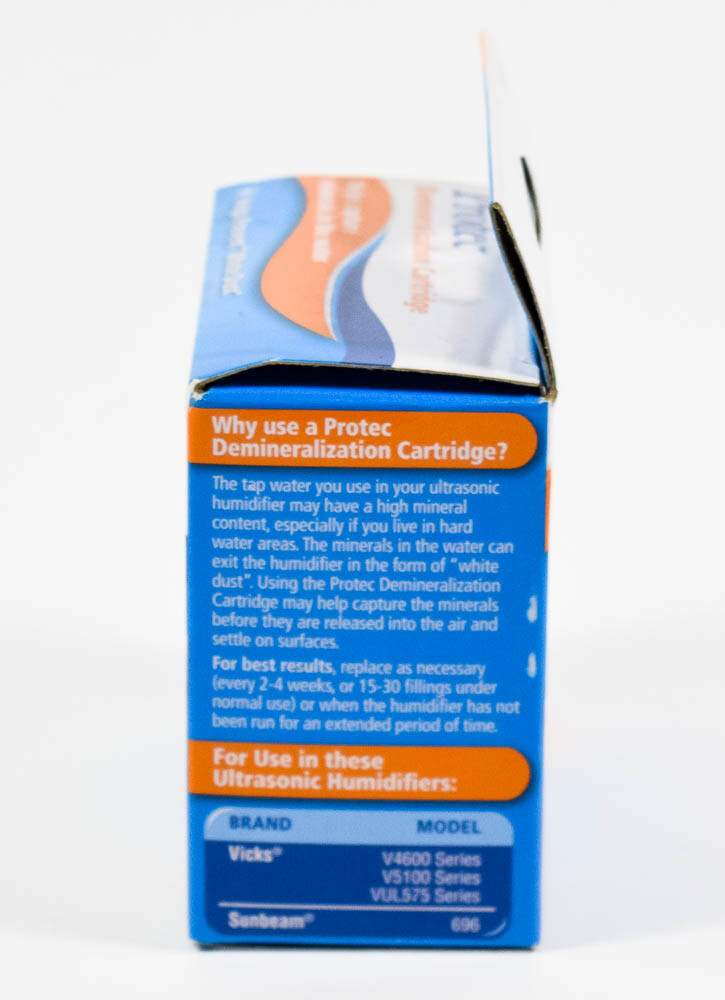 Protec DEMINERALIZATION CARTRIDGE Vicks Humidifier PDC51V1 DC-51