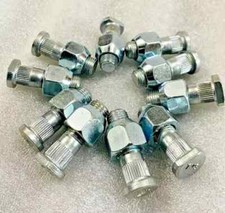 Passend für Suzuki Samurai SJ410 SJ413 Sierra Radschraube mit Mutter 10 Stück