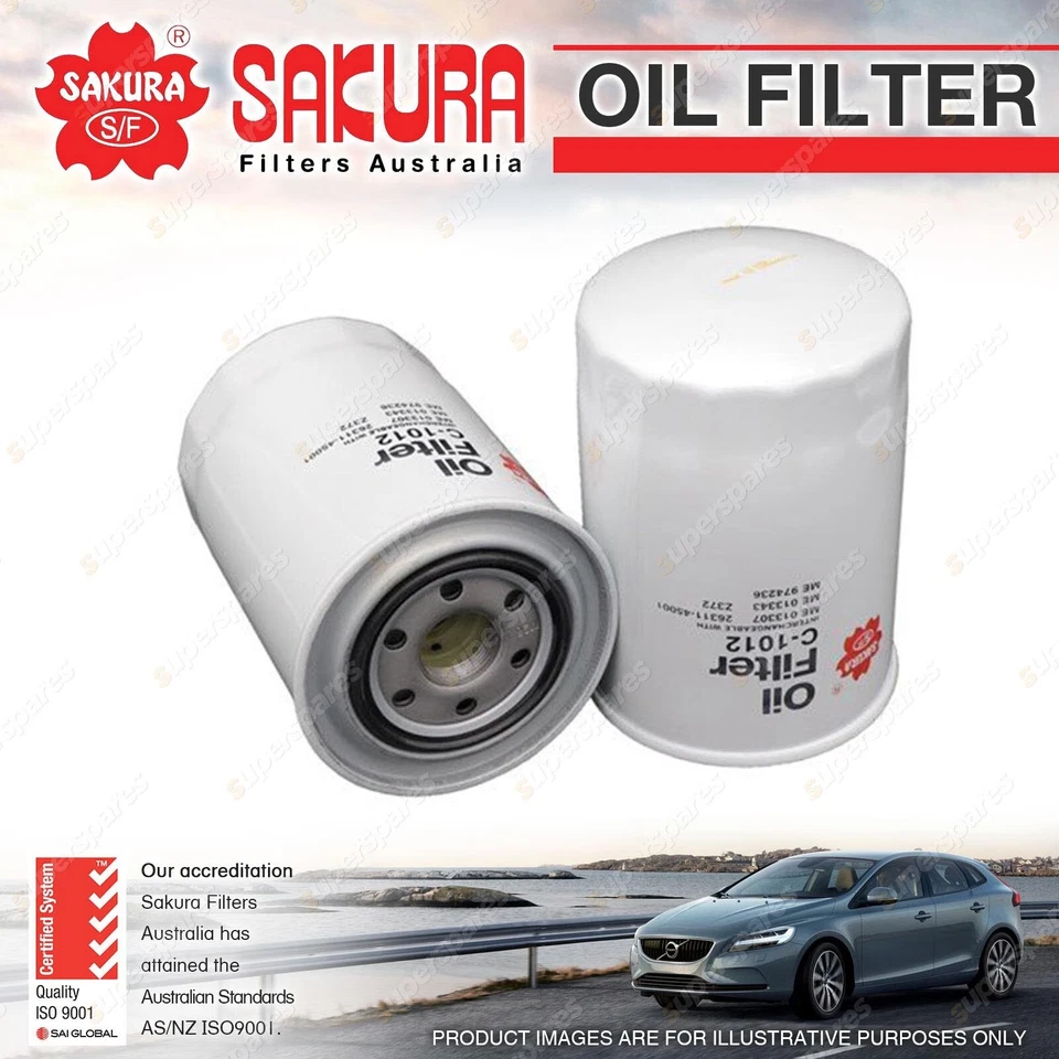 Sakura Oil Filter for Mitsubishi Pajero NJ NK NL NM NP NS NT NW NX Turbo Diesel