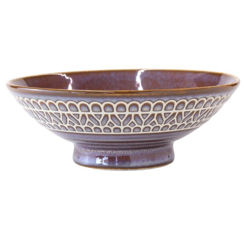 Gencywe Morandi Speckled Ceramic Bowls Set Of 4 – 30oz Large Hand-Built Bowls For Cereal, Soup, Pasta, Snacks & More - View #3