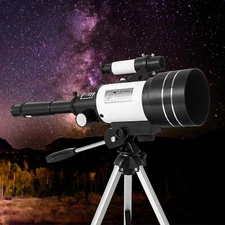 Professional Astronomical Telescope with High Tripod Travel Bag Adults Kids Gift