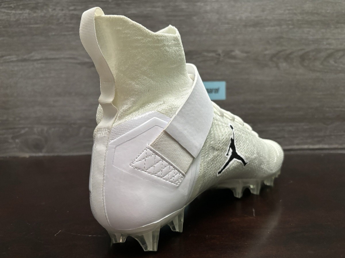 Jordan Nike Alpha Menace Elite 2 White Football Cleats CV1664-103 Mens size 15 Nike Jordan Alpha Menace Elite 2 White Football Cleats Mens  main image 2