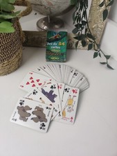 Jeu de 54 Cartes Disney Tarzan et Mickey - Jeu de Cartes vintage