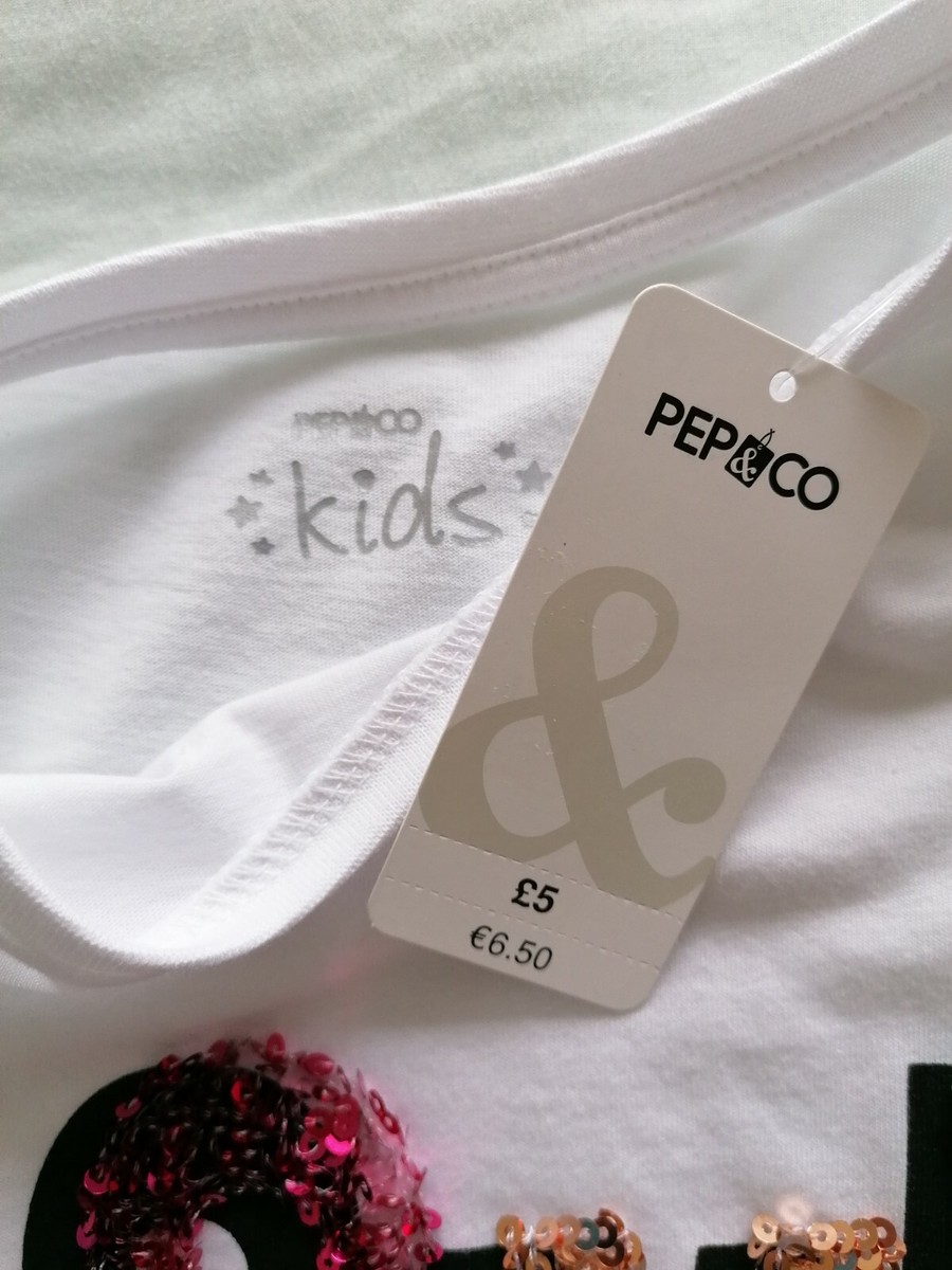 T-shirt enfant fille en coton - Blanc | Paris