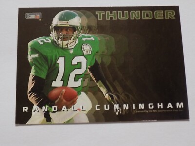 1993 Skybox Thunder & Lightning Randall Cunningham & Fred Barnett Card #TL2