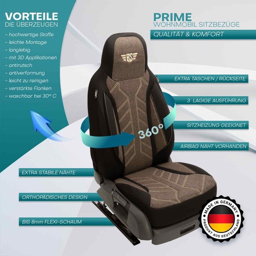 Coprisedili camper adatti per Gulf Stream Coach Conquest Camper - Foto 11 di 13