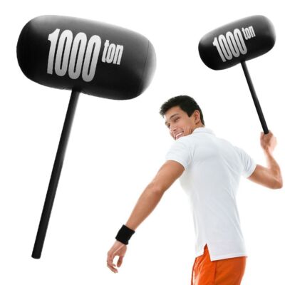 Thousand-ton Large Inflatable Blow Hammer Gag Tool Toy Fancy Dress ...