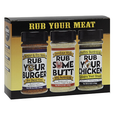 Rub Some OW89065-16 Fun Pack BBQ Rub, 19 oz. 3-Pk. - Quantity 1