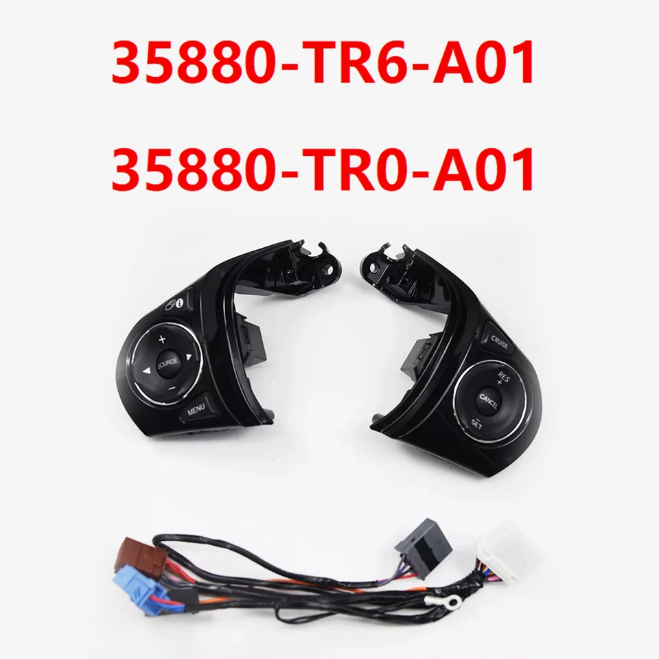 Botón interruptor de control de audio y crucero del volante para Honda Civic 2012-15 1,8 L Foto 2 de 4