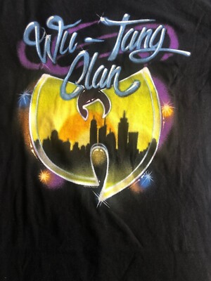 Wu Tang Clan Airbrush T-Shirt Adult Size Small Rap Style 2016
